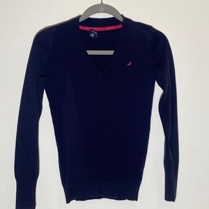 Navy blue Nautica sweater